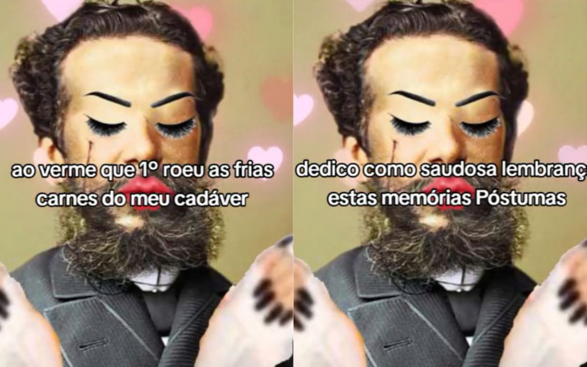11 - \'Sotaque carioca de Machado de Assis\': um debate sobre como era o sotaque do escritor surgiu nas redes sociais, o que deu à influenciadora Baueny a ideia de recitar um trecho de \'Memórias Póstumas de Brás Cubas\' com um sotaque para lá de carioca, mas como uma verdadeira patricinha