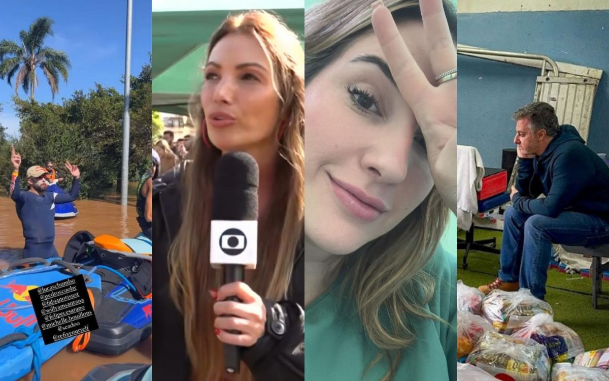 2 ? No fim de abril e início de maio, o Brasil foi pego de surpresa com as notícias das enchentes que assolaram o Rio Grande do Sul. Em um gesto nobre, diversos famosos, ao longo do ano, se reuniram em campanhas para ajudar e arrecadar fundos para as famílias afetadas. Alguns até mesmo se deslocaram para ajudar no resgate dos sobreviventes