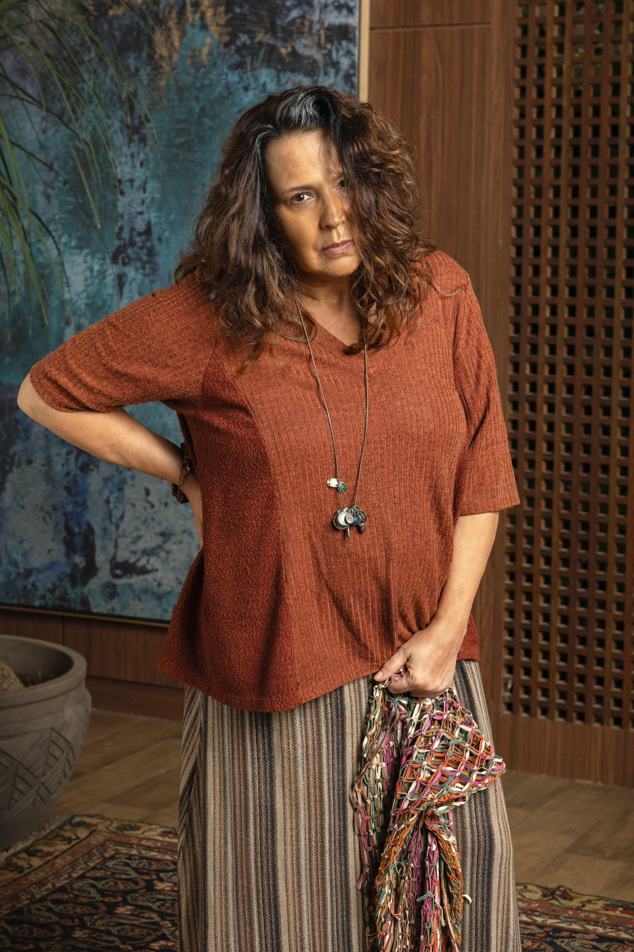 Moema (Ana Beatriz Nogueira) - Globo/ Manoella Mello