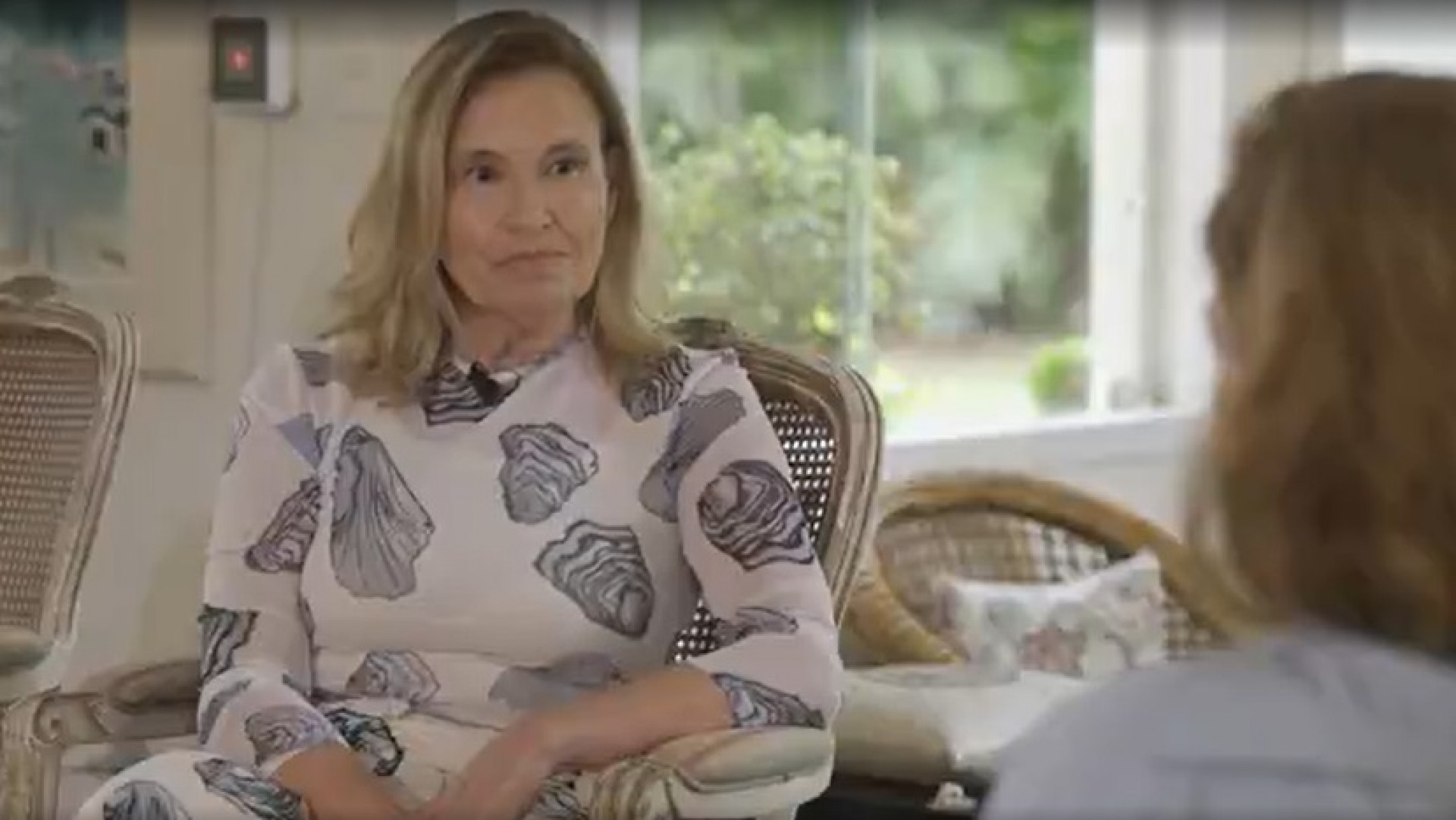 Aparecida Liberato durante entrevista ao 'Fantástico' - Reprodução de vídeo / TV Globo