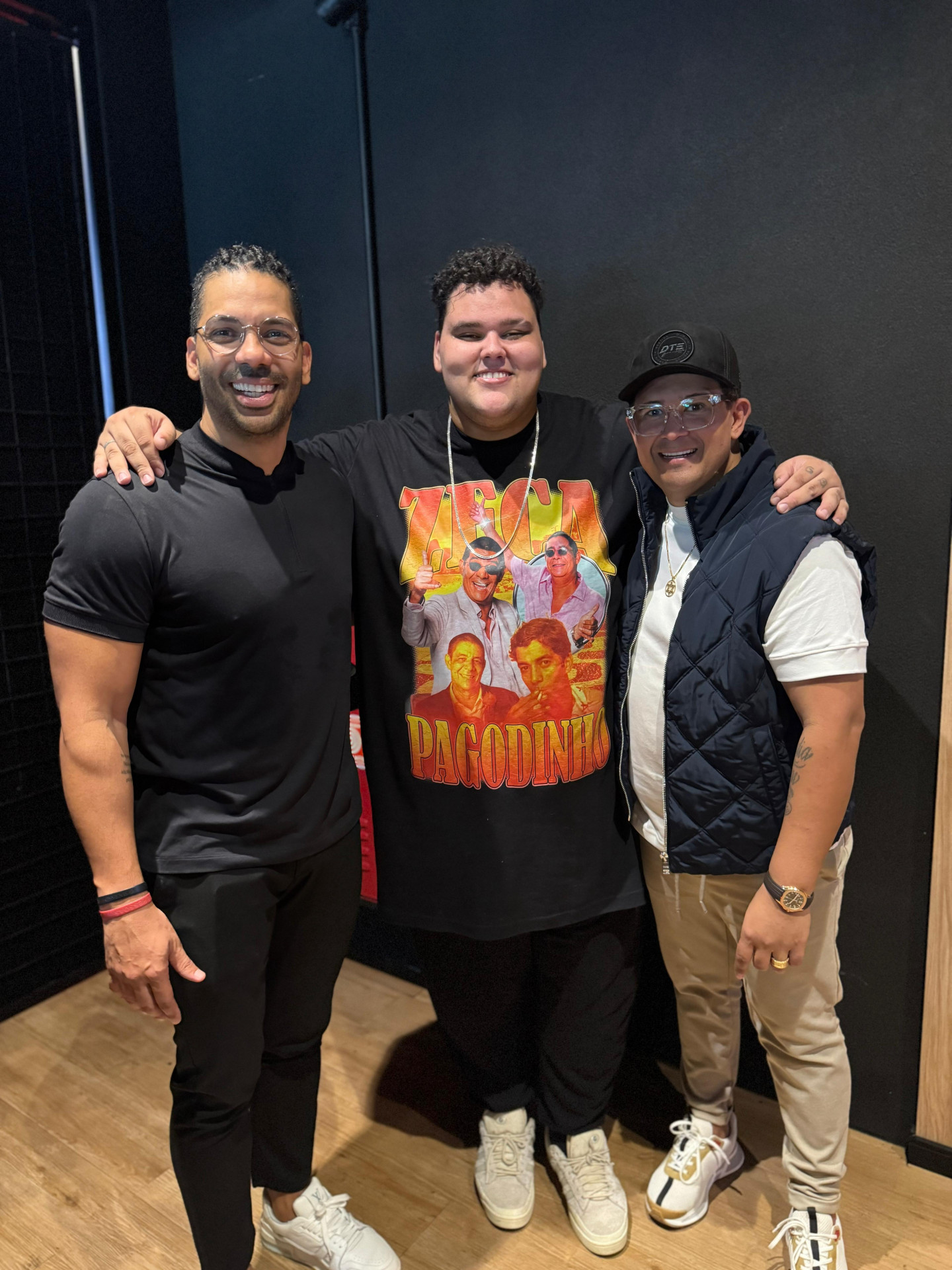 Joel Jota, Duzão e Bruno Avelar - divulgação