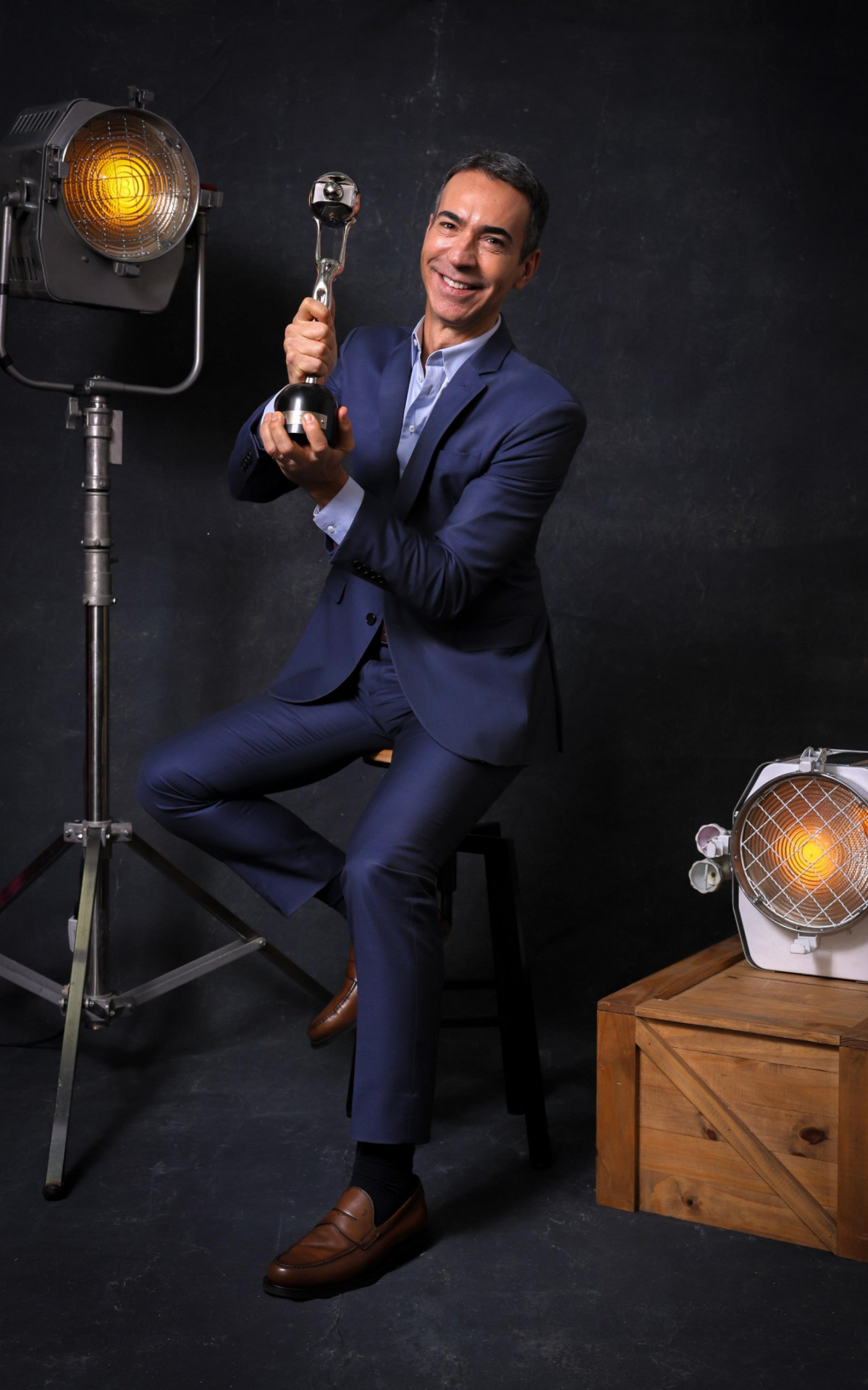 C&eacute;sar Tralli, vencedor da categoria Jornalismo - Globo / Jo&atilde;o&nbsp;Cotta