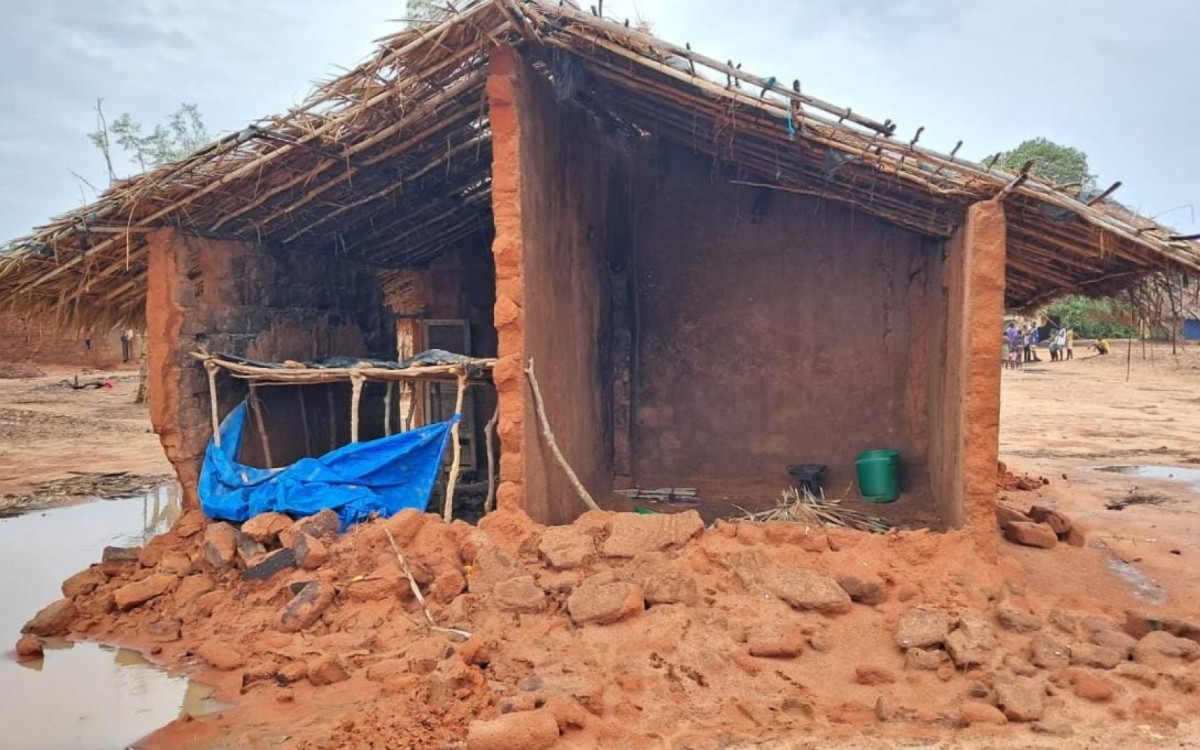 Pelo menos 34 pessoas morreram em Moçambique pelos estragos causados pelo fenômeno - Divulgação / Cruz Vermelha
