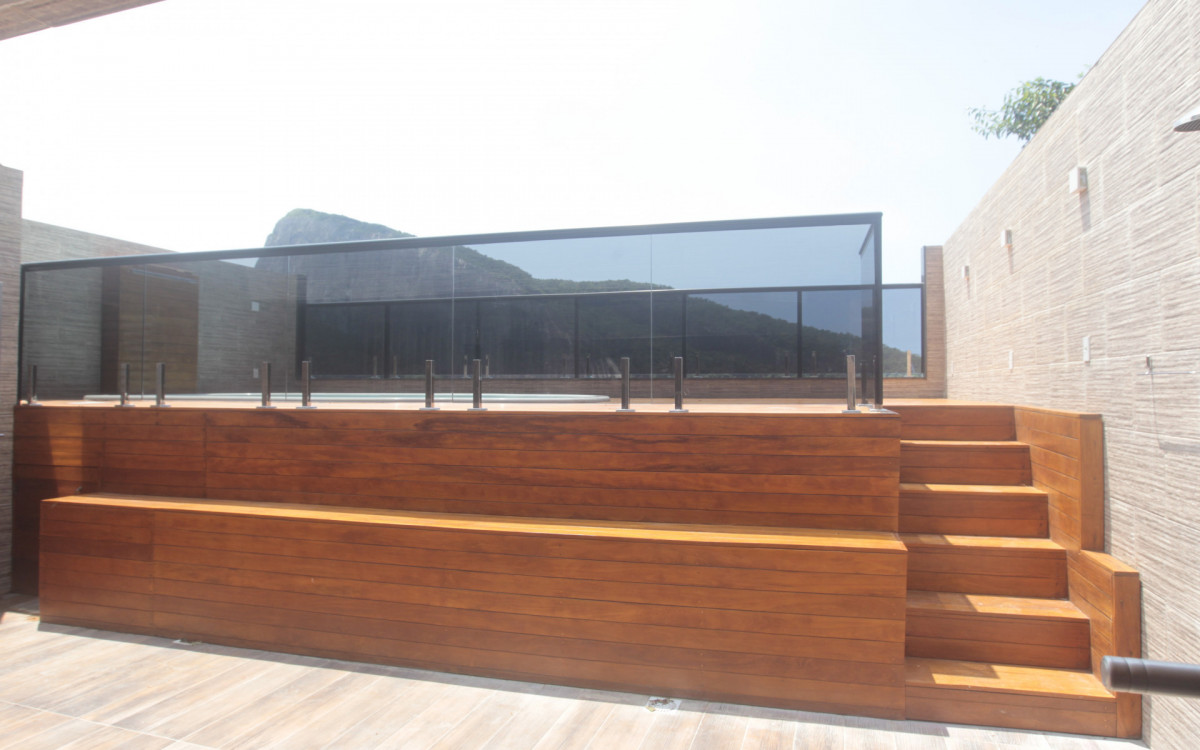 Policiais encontraram uma casa de luxo durante operação na Rocinha