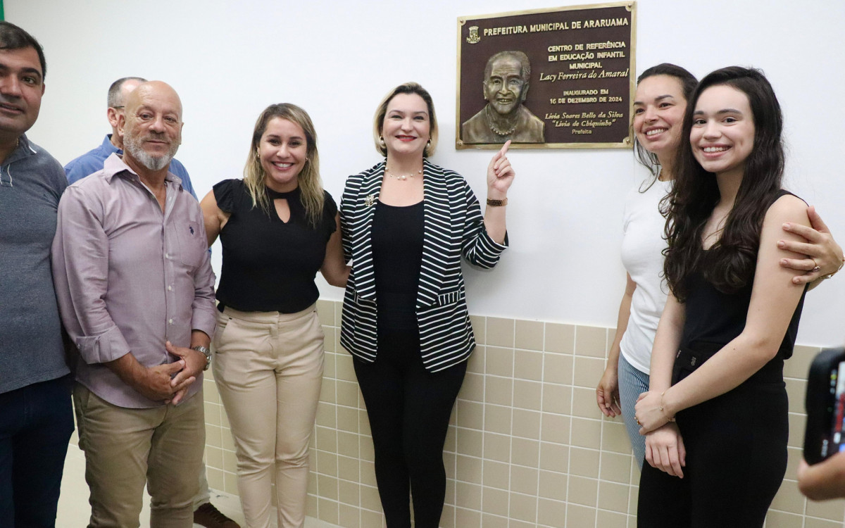 Inauguração Centro Municipal de Educação Infantil