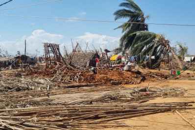 Sobe para 75 o número de mortos pela passagem do ciclone Chido em Moçambique