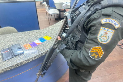 Dois ladrões de celular adolescentes foram capturados pela Polícia Militar 