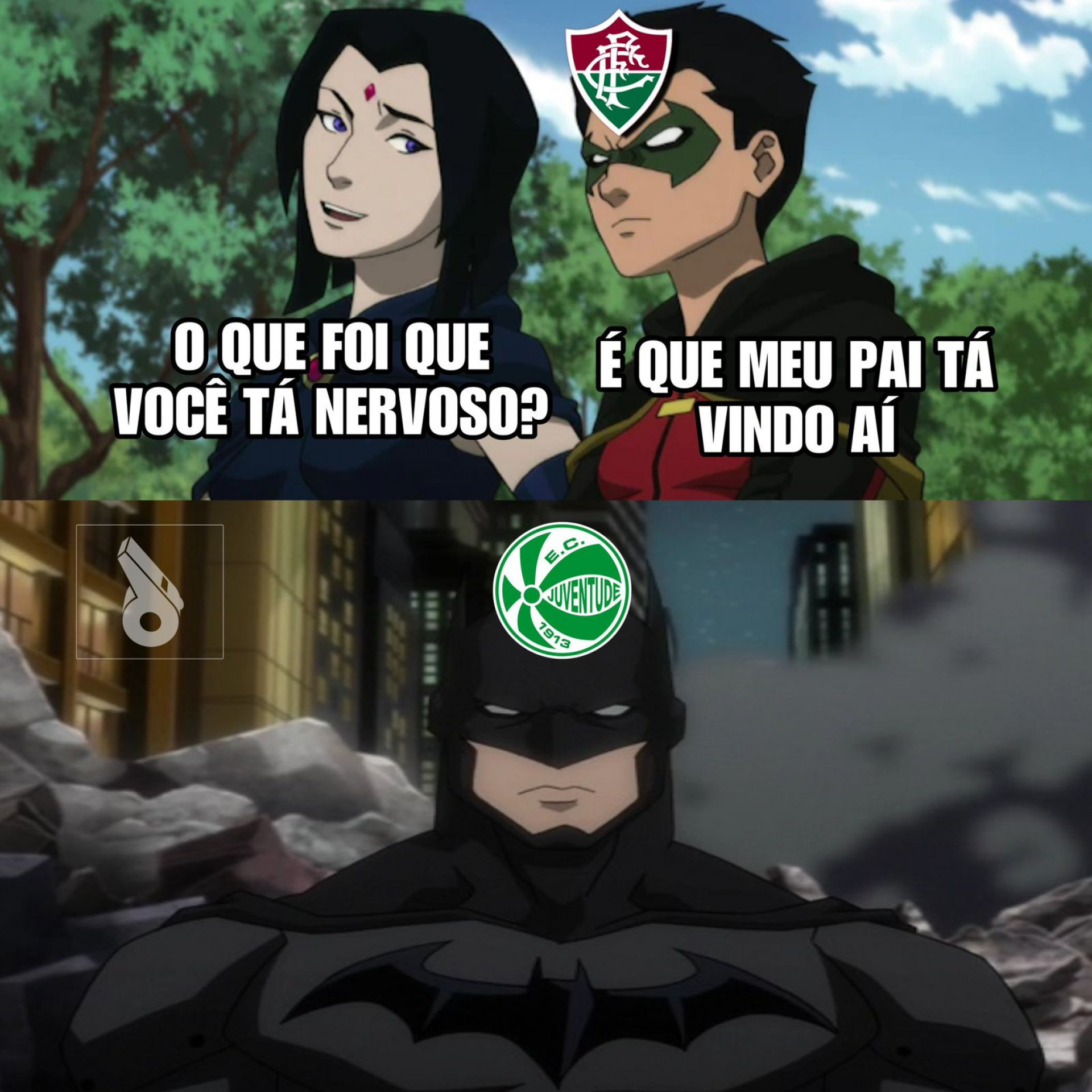 O Juventude eliminou o Fluminense da Copa do Brasil - Reprodução/Desimpedidos