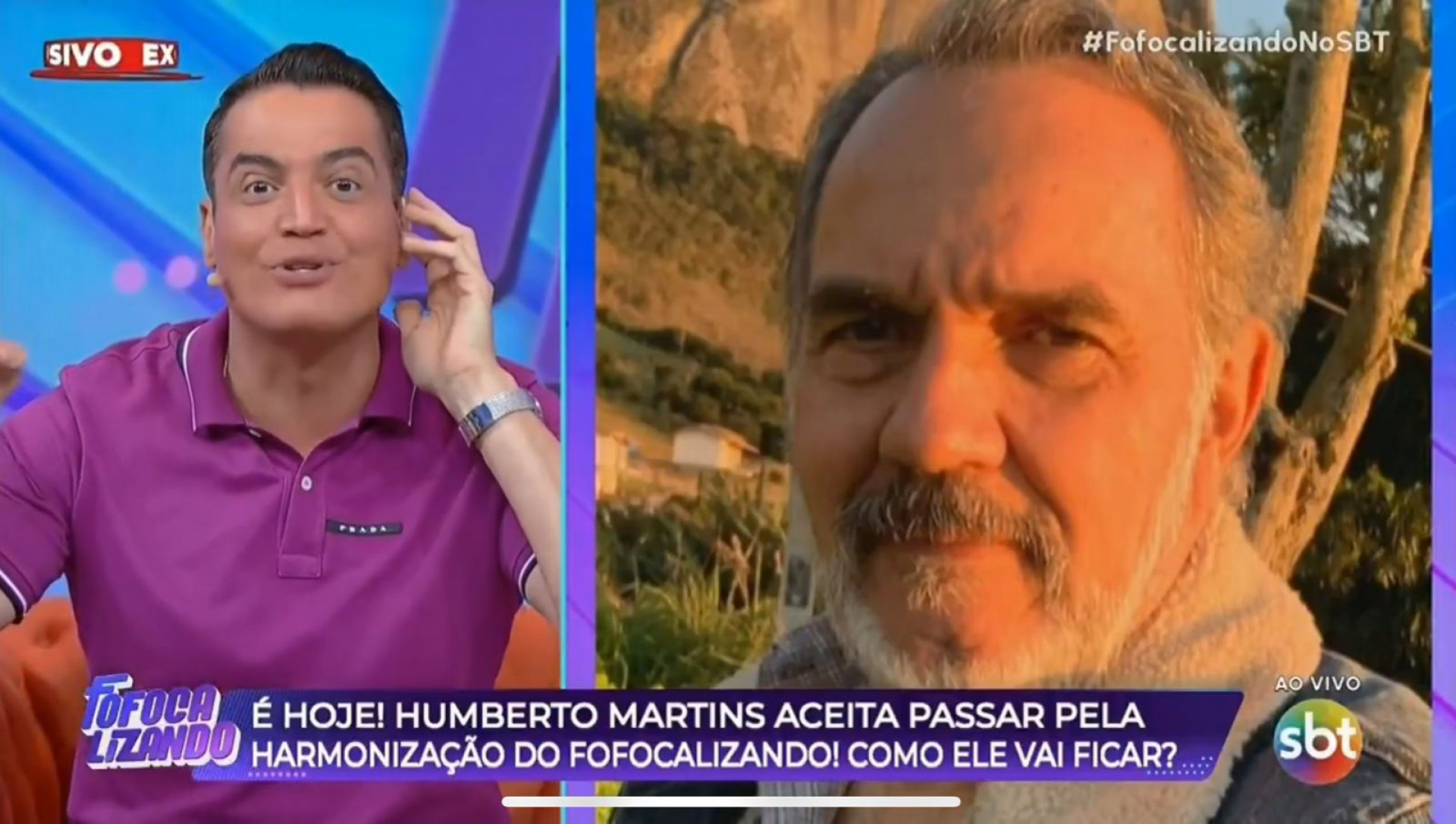 Humberto Martins - reprodução SBT