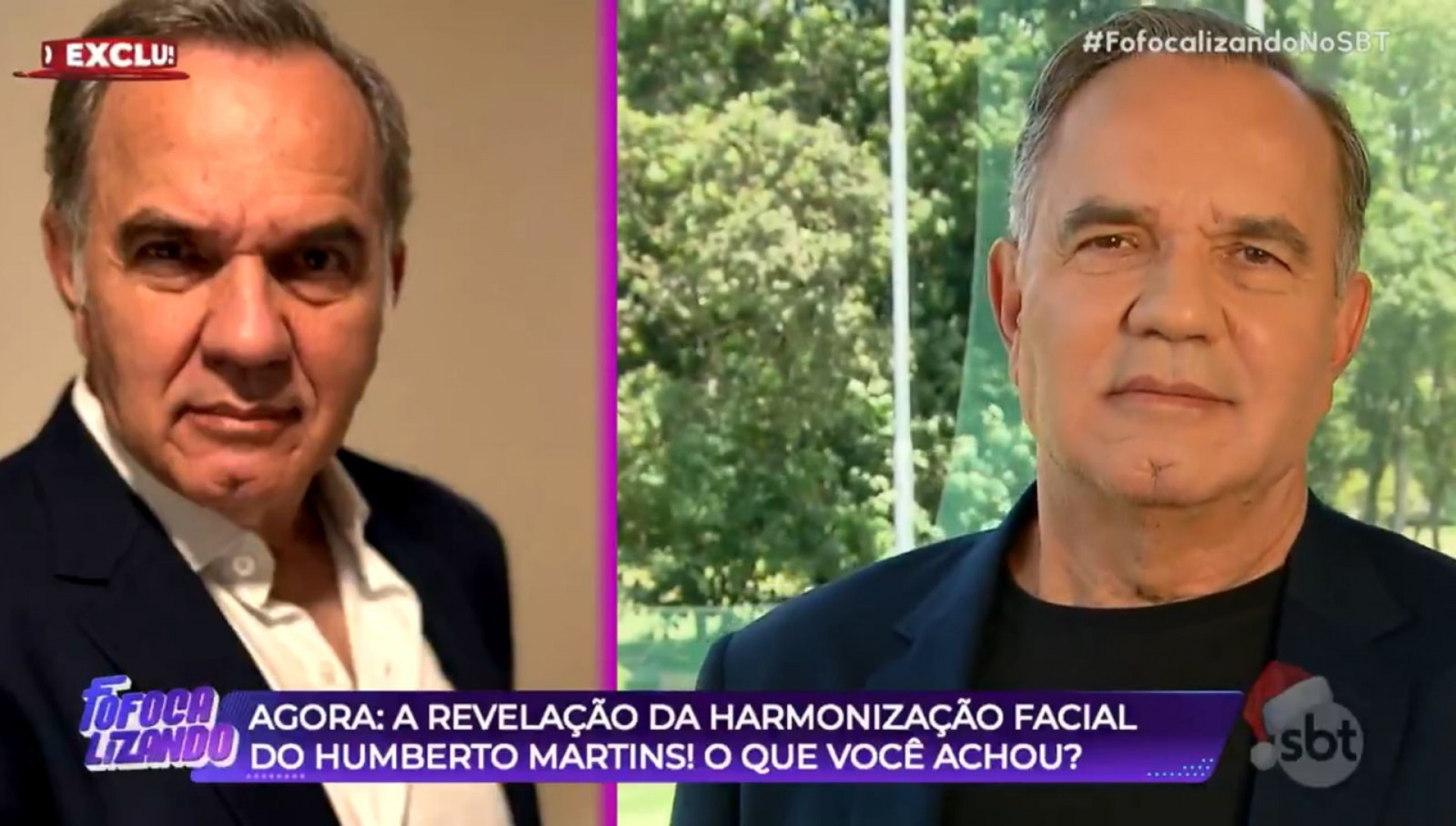 Humberto Martins - reprodução SBT