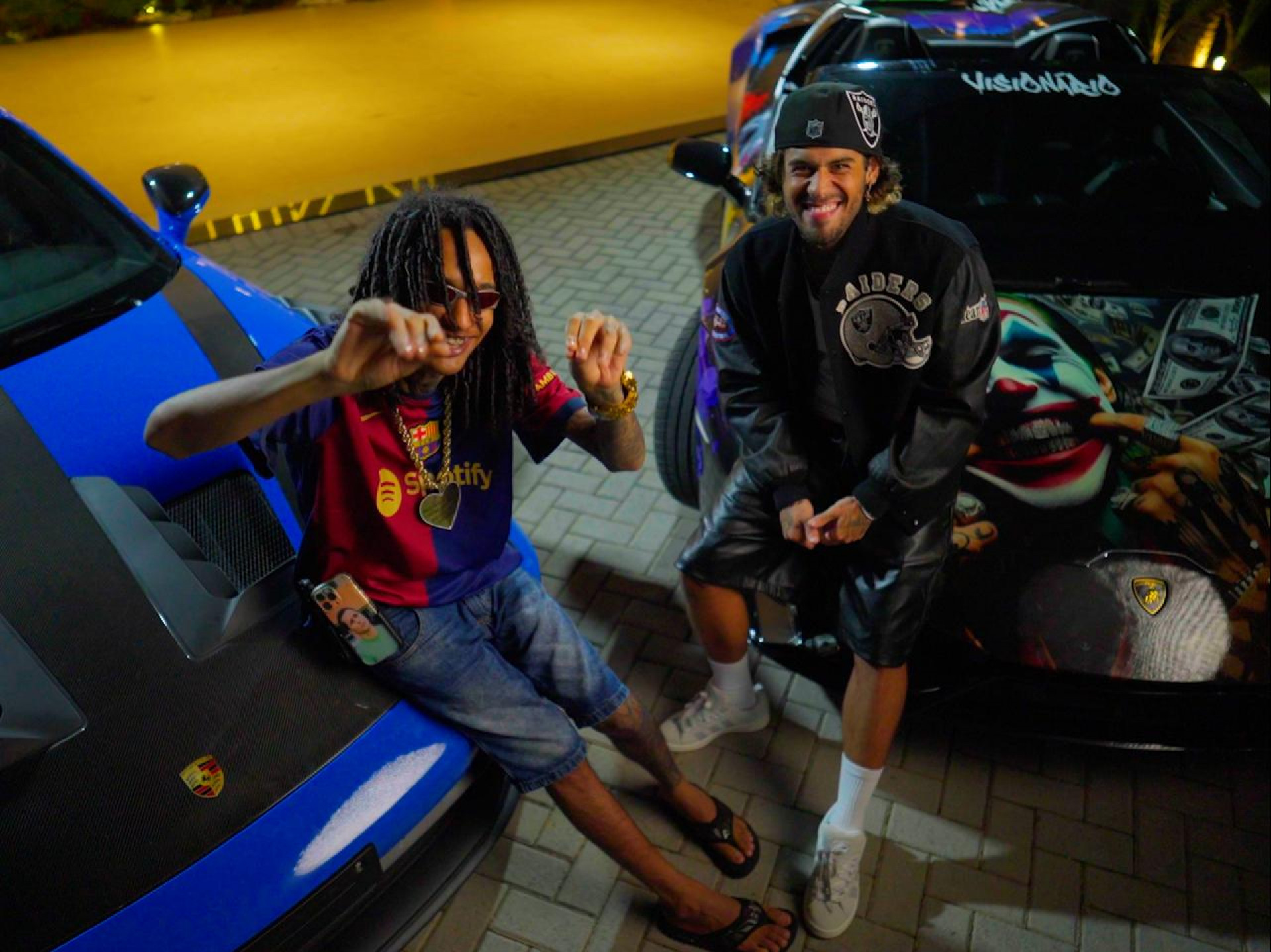 Oruam e Zé Felipe no clipe 'Oh Garota Quero Você Só Pra Mim' - Divulgação