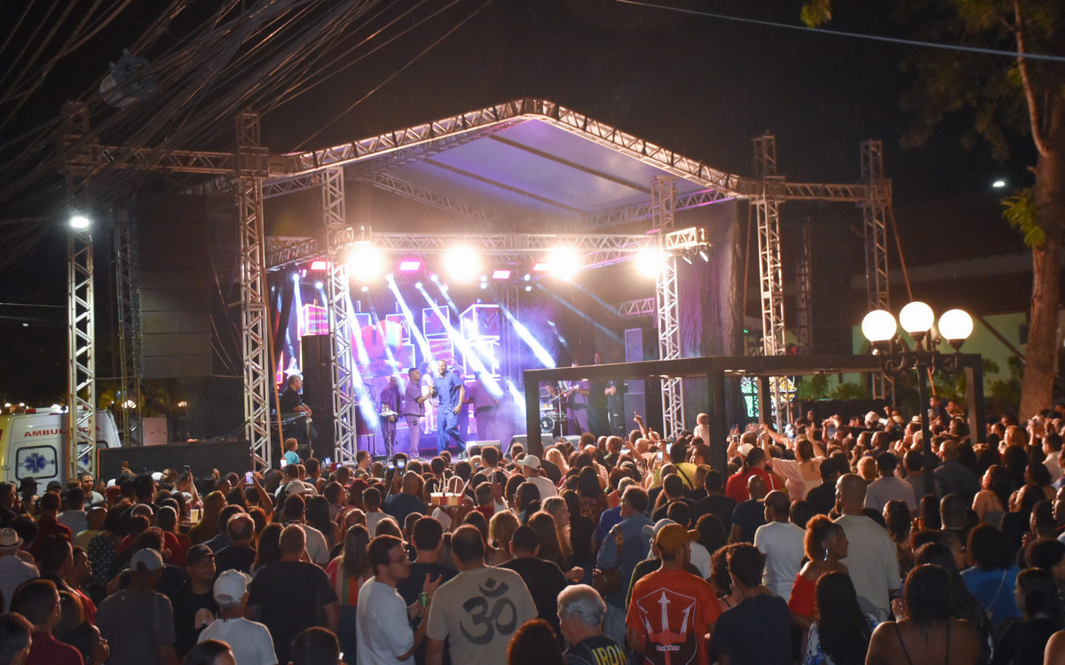 Comemoração durou três dias, com shows gratuitos