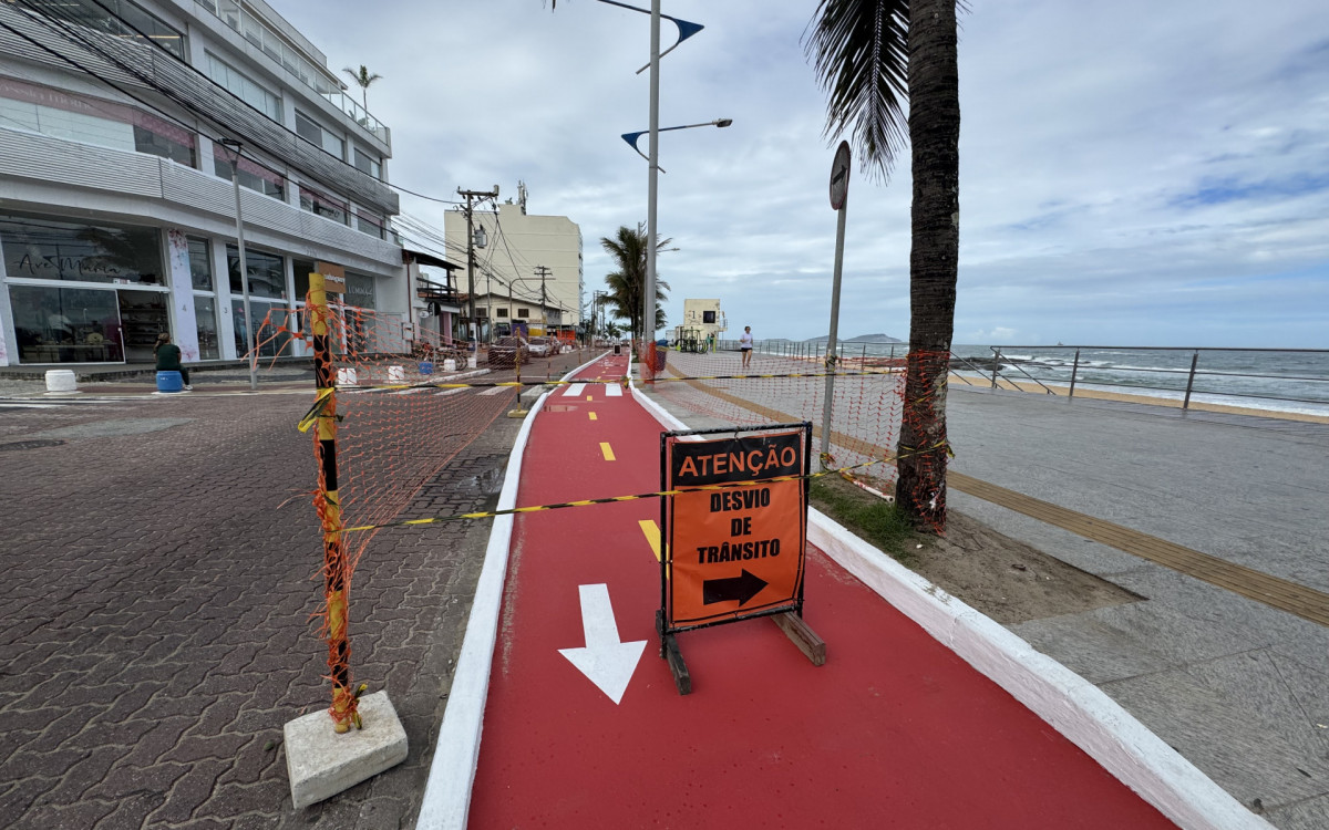 Melhorias contemplaram trechos da Avenida Atlântica, Rua Val Paraíso e Rodovia Amaral Peixoto