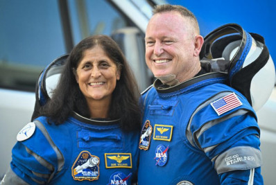 Astronautas 'presos' no espaço têm retorno adiado para fim de março