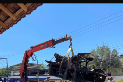 Vice-Prefeito doa impressora de jornais ao 1º museu municipal