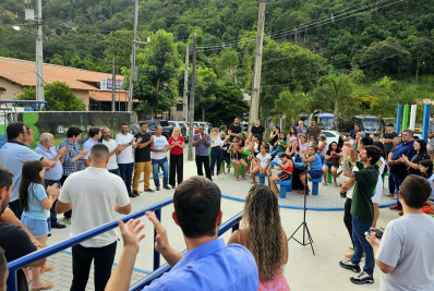 Nova praça é inaugurada no bairro Cedro