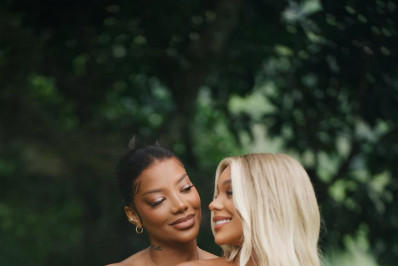 À espera da primeira filha, Ludmilla publica registros inéditos do chá revelação com Brunna Gonçalves