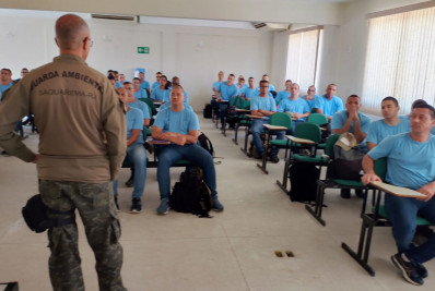Guarda Ambiental de Saquarema ministra palestra para agentes em formação de outros municípios