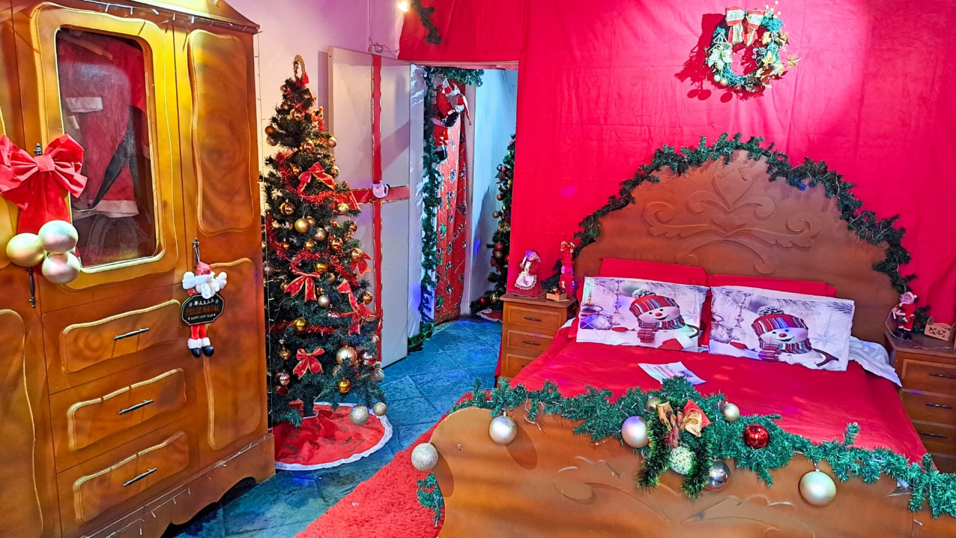 Casa do Papai Noel  - Ascom 