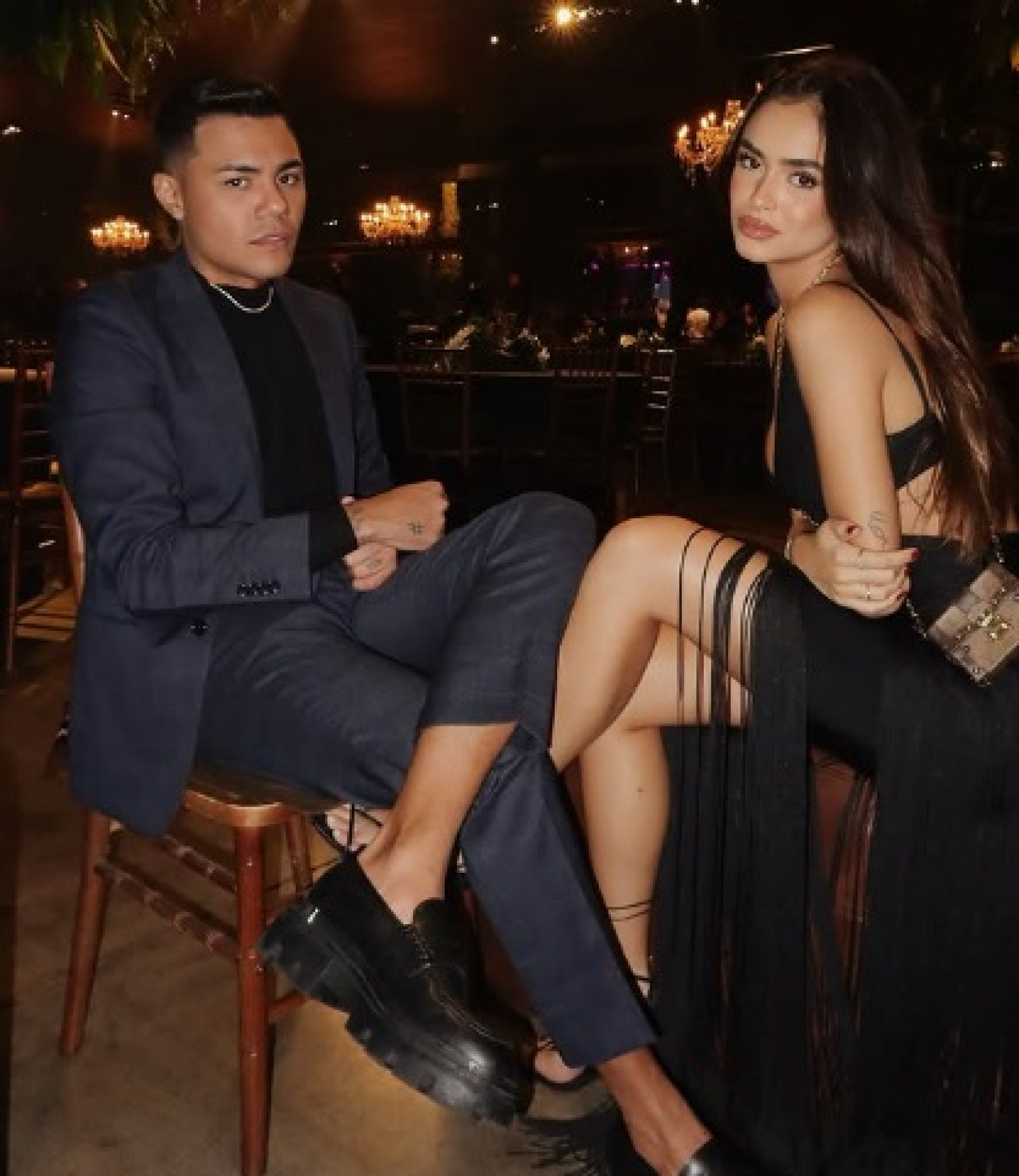 Felipe Araújo e Lara Prado  - Reprodução/Instagram