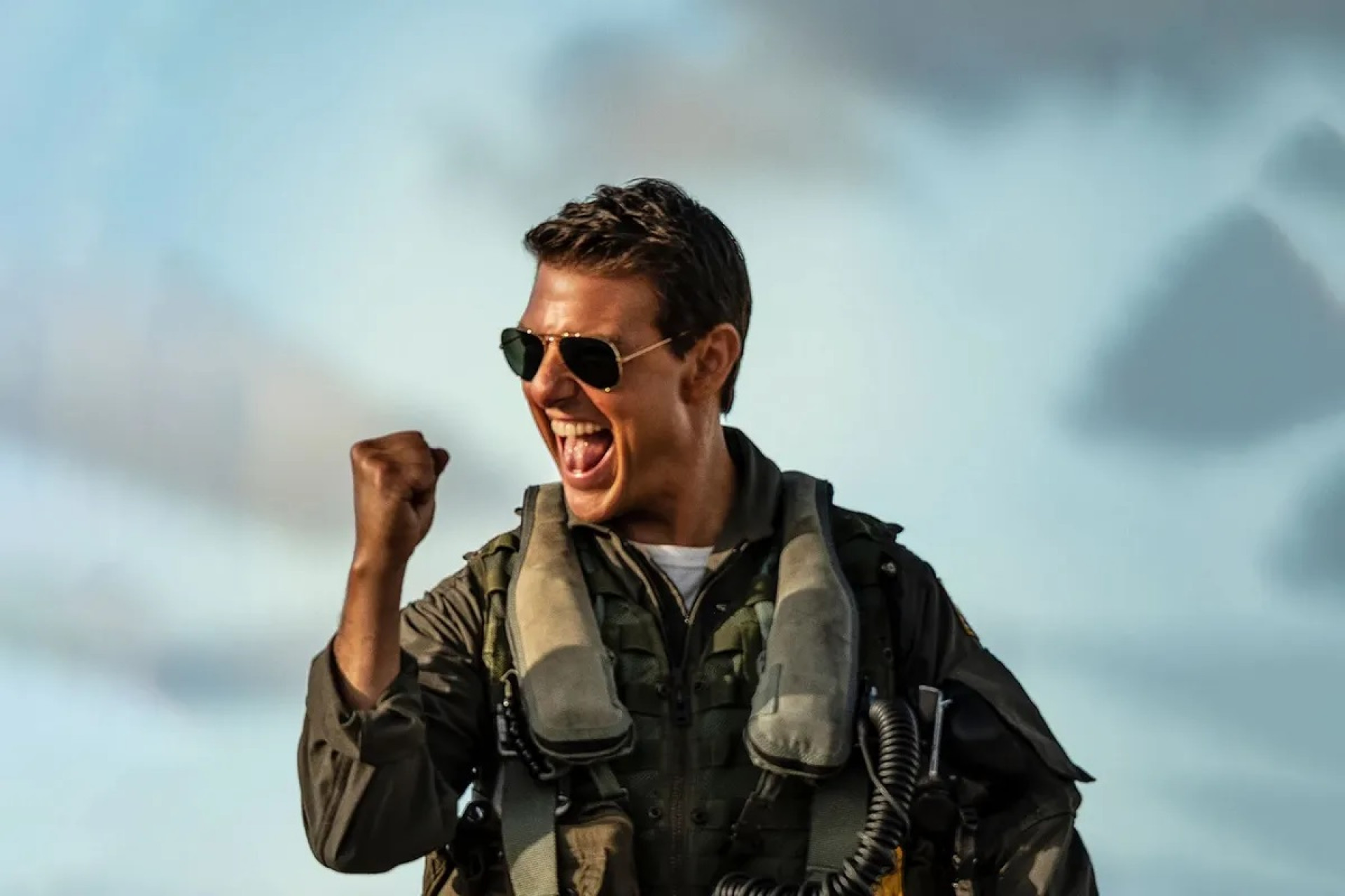 Tom Cruise no filme Top Gun - Divulgação / Paramount