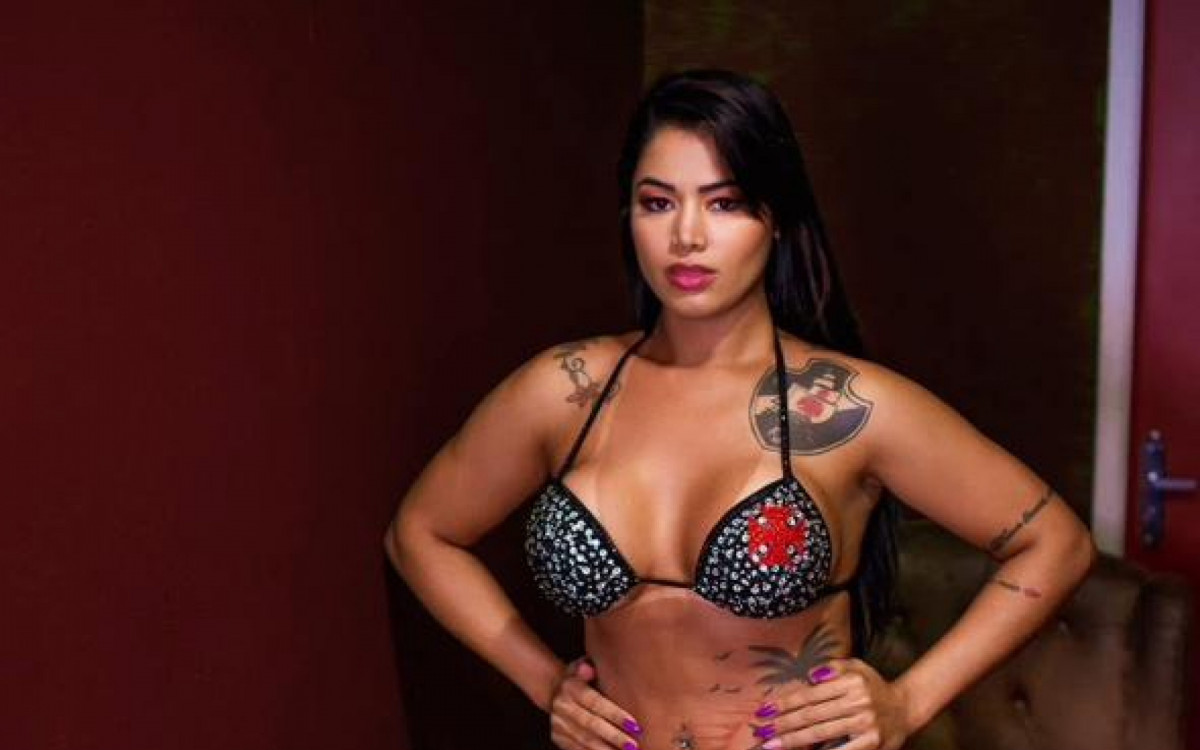 Bia Fernandes, musa do Vasco