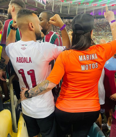 Marina Abdala Naja, de 38 anos, e o irmão, Paulo Ricardo Abdala, de 31 - Reprodução / redes sociais