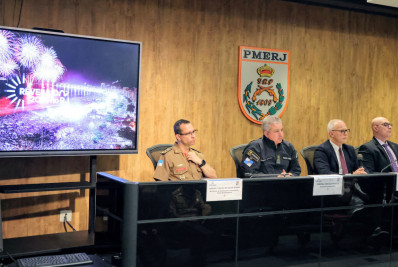 Esquema especial para Reveillón no Rio contará com 28 mil agentes de segurança