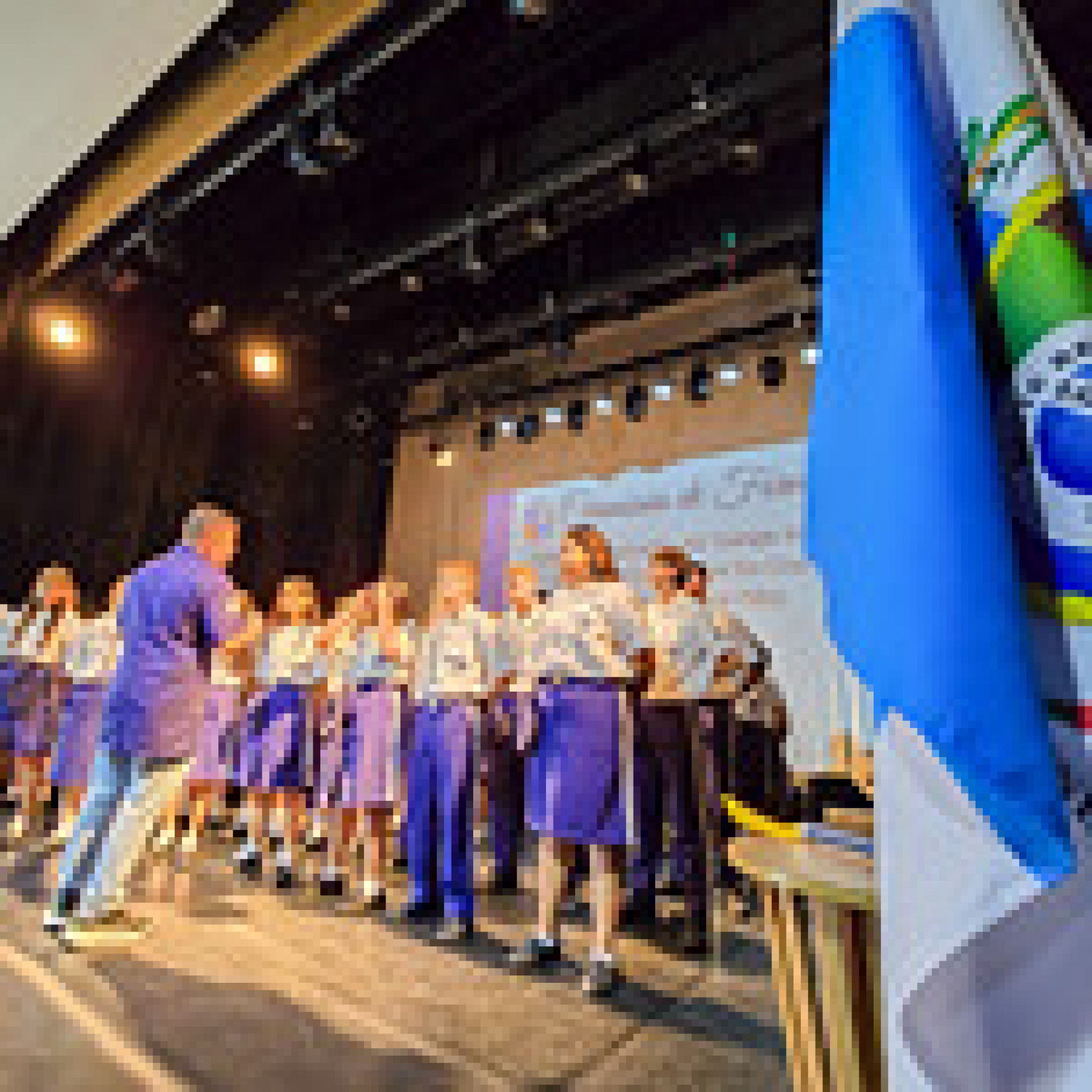 Formatura na escola municipal C&iacute;vico-Militar (ECIM) Ex-Combatente Remo Baral Filho