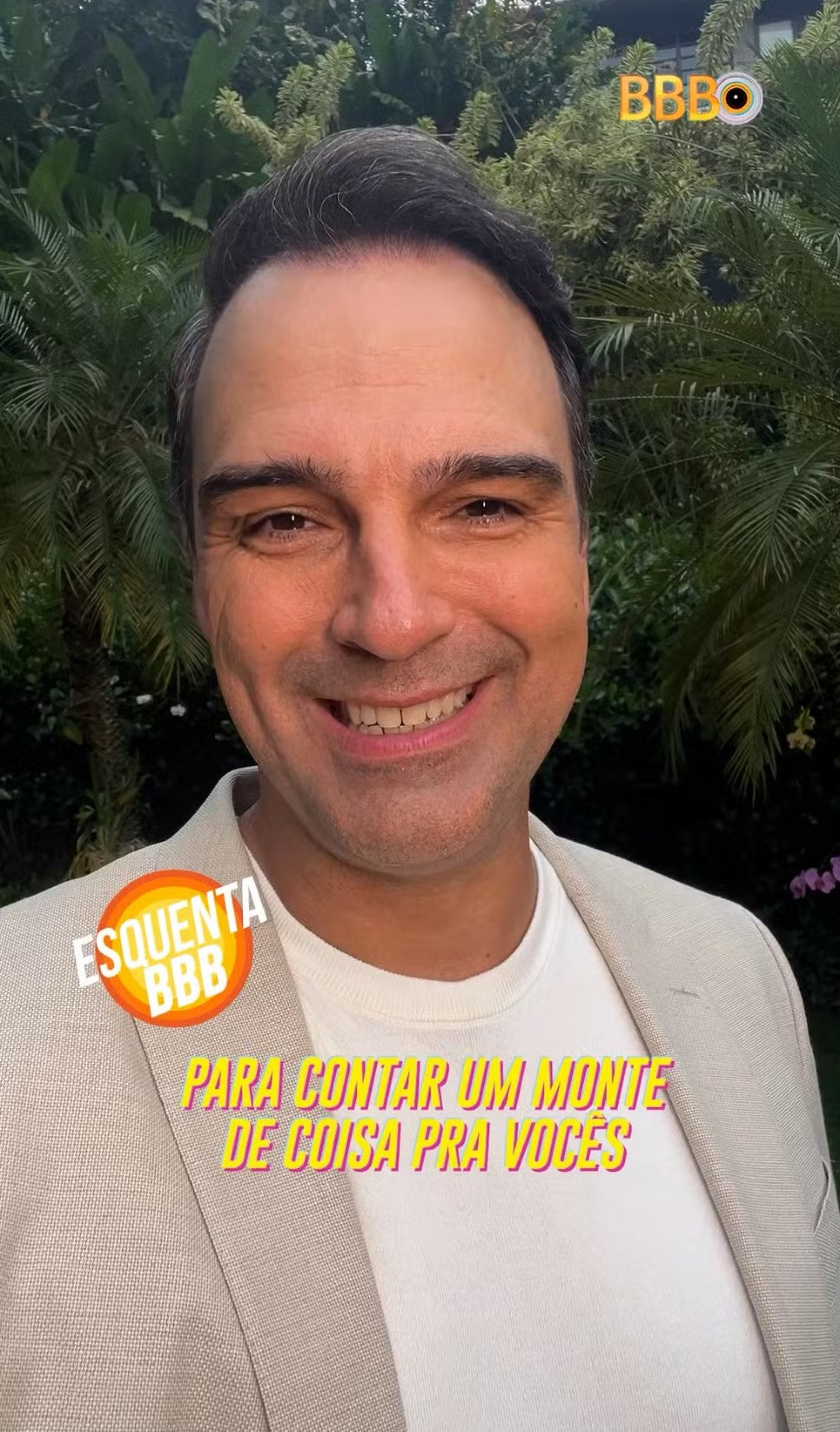 Tadeu Schmidt revelou novidades da nova temporada do reality show  - Reprodução/Instagram