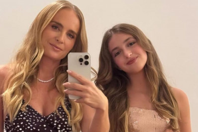 Angélica aproveita noite de festa com a filha: 'Minha parceirinha'