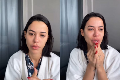 Larissa chora em desabafo e cobra Sacha Bali: 'Injusto o que estou passando'