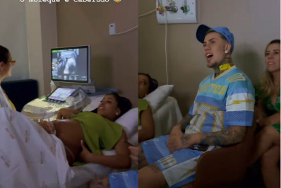 MC Daniel mostra novo ultrassom do filho: 'O moleque é cabeludo'