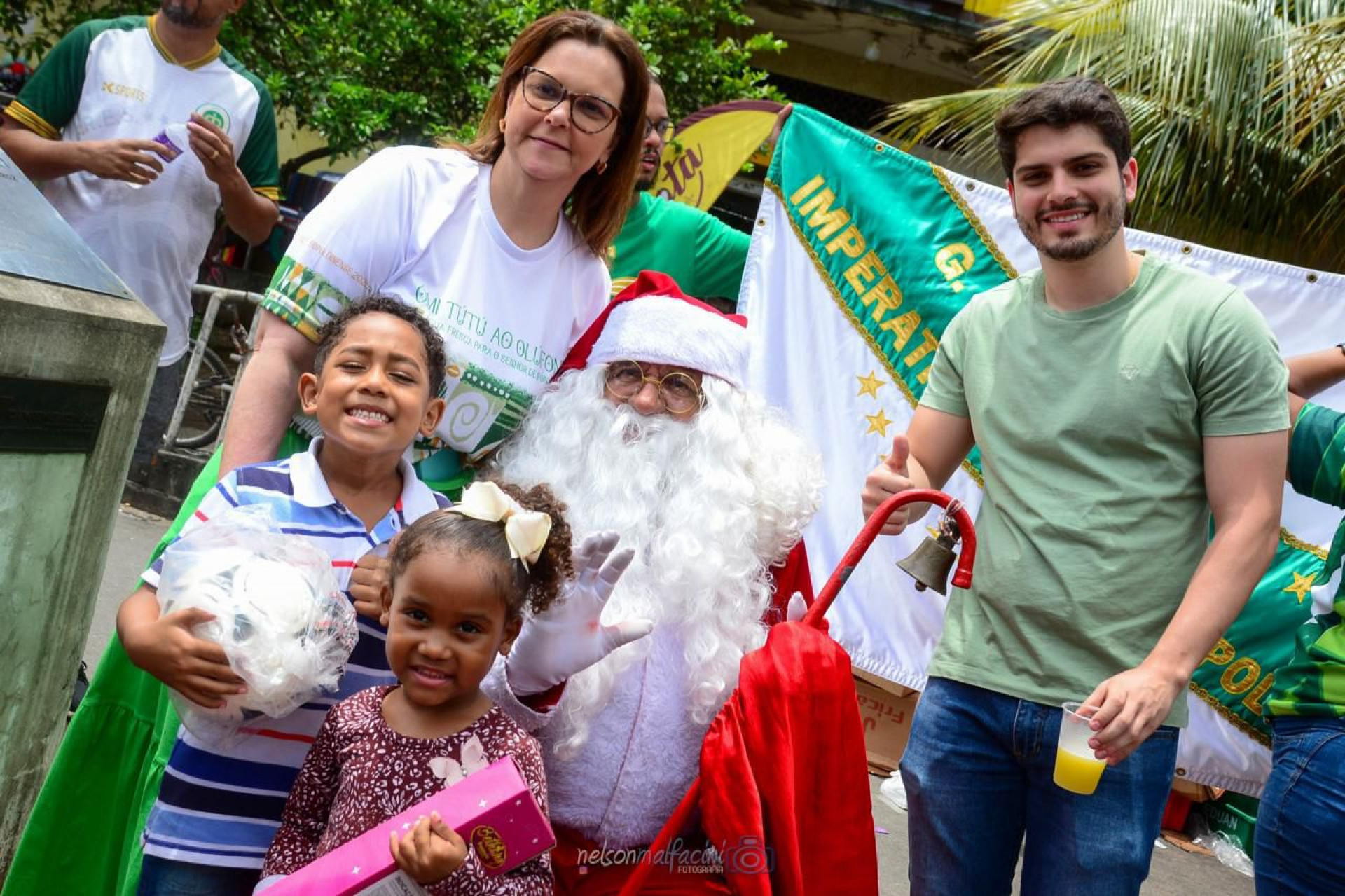 João Felipe Drumond e Catia Drumond estiveram presentes no evento - Nelson Malfacini / Divulgação Imperatriz