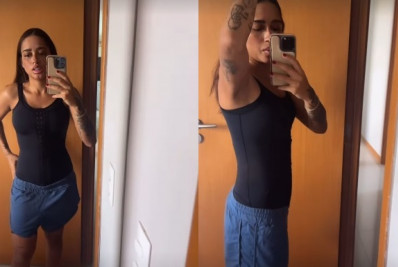 MC Loma exibe resultado de procedimento estético: 'Olha essa cintura'