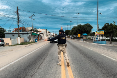 Operação Rodovida é intensificada pela PRF na região até o final do carnaval