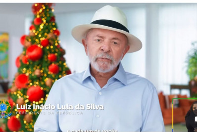 Lula faz pronunciamento de fim de ano e pede união dos brasileiros