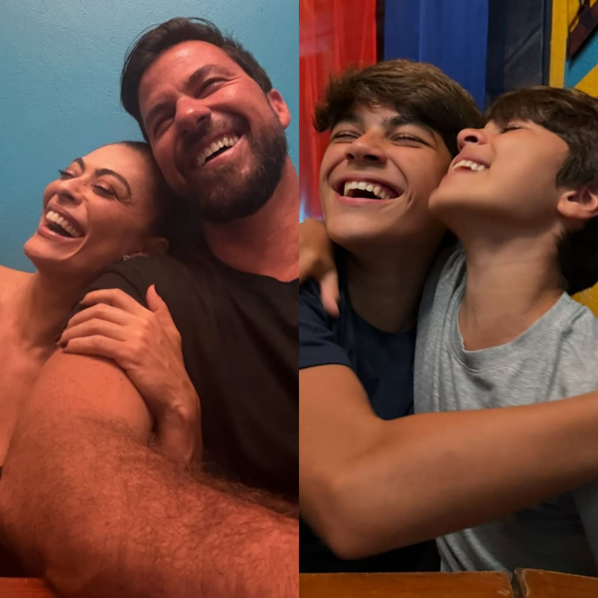 Juliana Paes recebe elogios ao compartilhar registros com o marido e filhos: 'Família linda' - Reprodução / Instagram