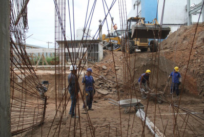 São Gonçalo avança nas obras do novo hospital no Centro