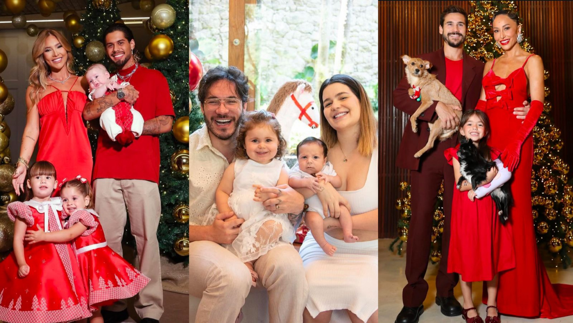 Famosos celebram o Natal em família - reprodução Instagram