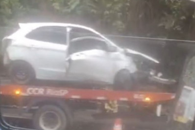 Acidente na Rio-Santos deixa cinco feridos em Mangaratiba