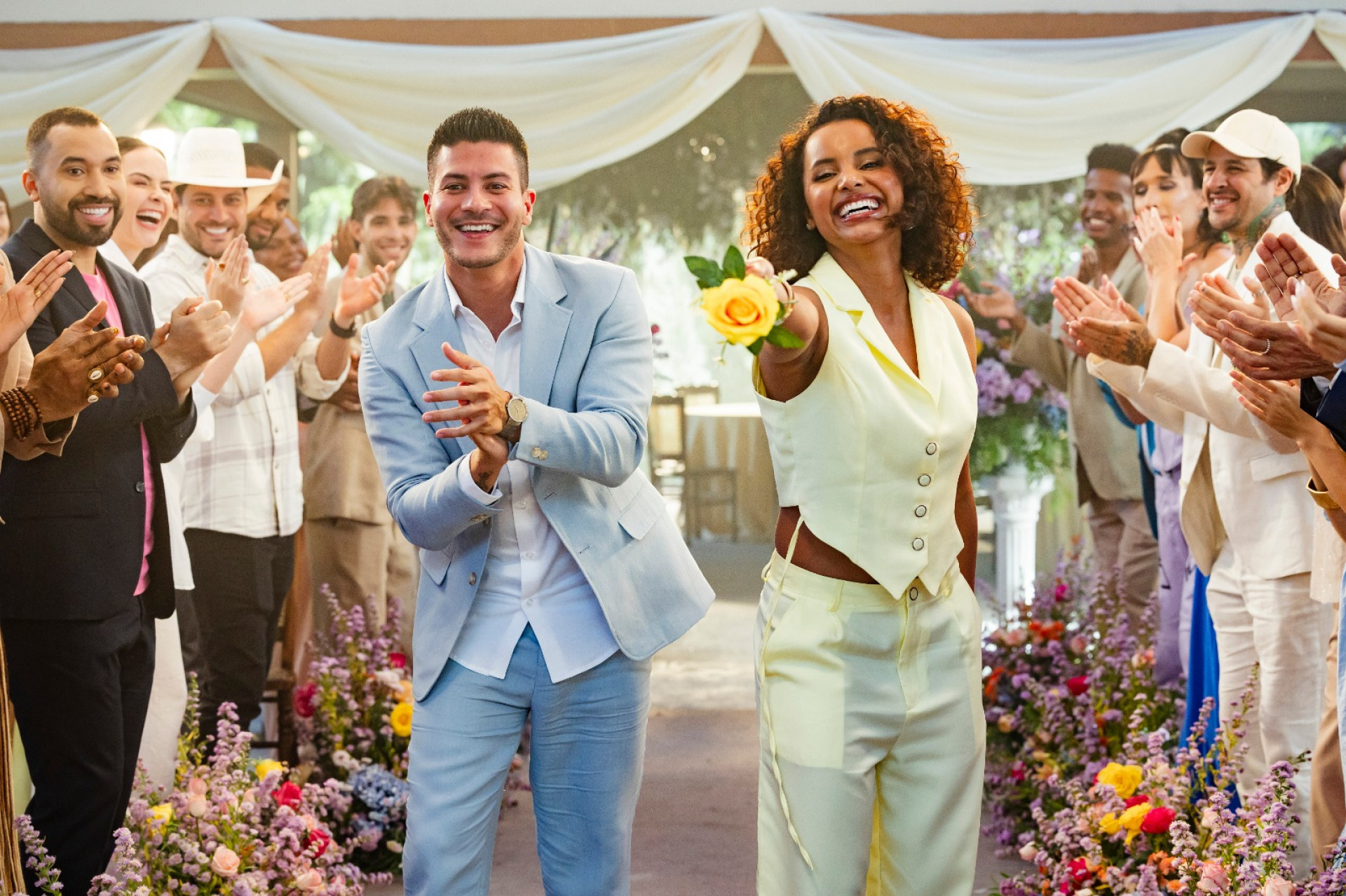 Arthur Aguiar e Gleici Damasceno - Globo/ Manoella Mello