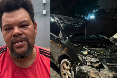Babu Santana detalha grave acidente de carro: 'Fiquei muito assustado'