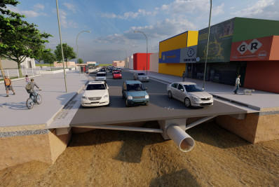 Prefeitura anuncia obras para combater enchentes em Realengo