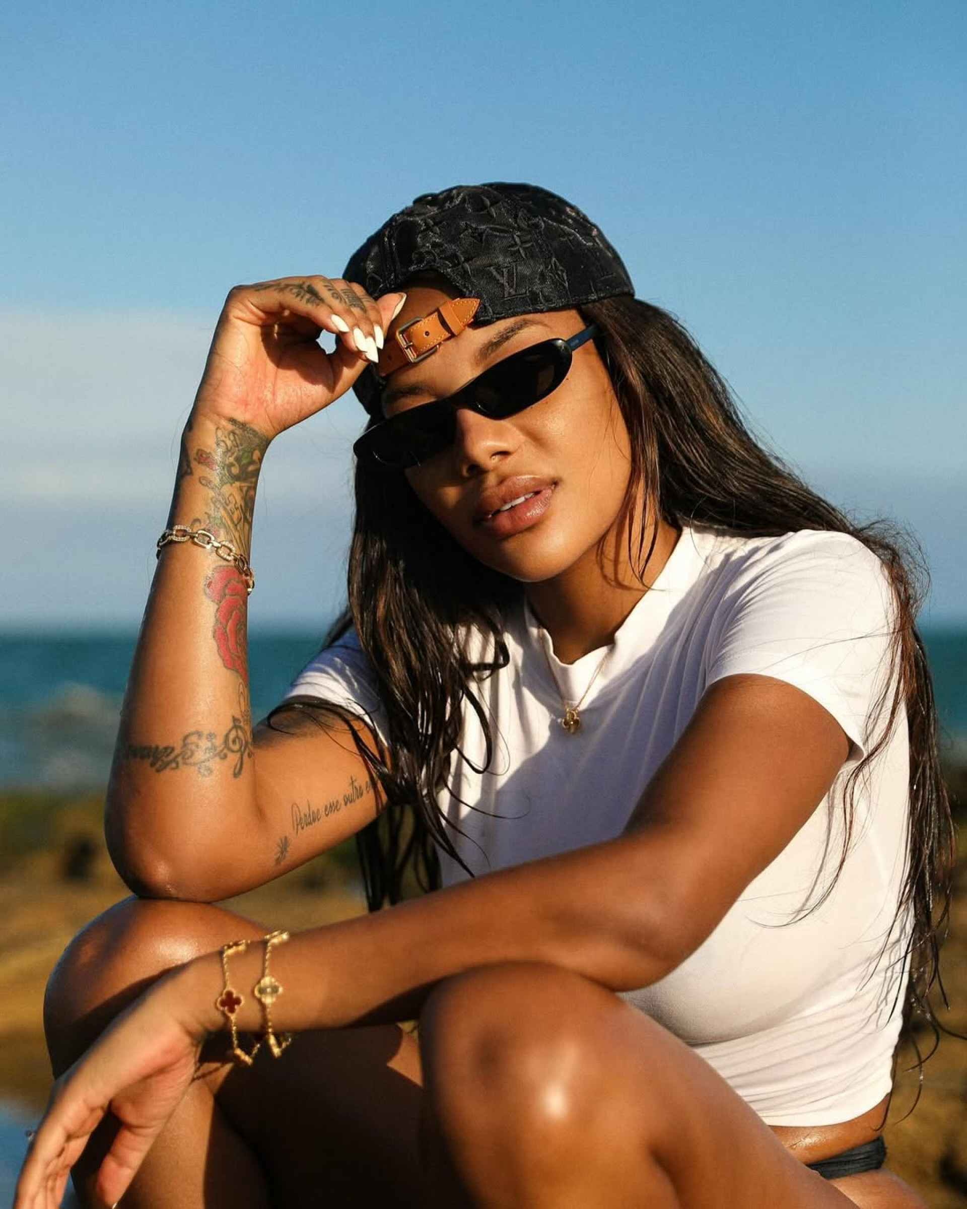 Ludmilla eleva temperatura em ensaio fotográfico em Pernambuco
- Reprodução / Instagram