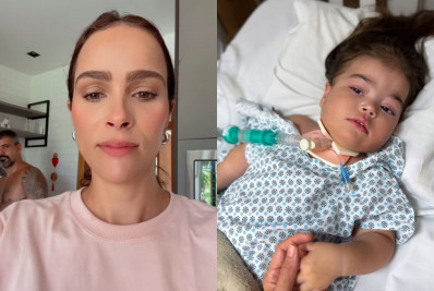 Leticia Cazarré atualiza estado de saúde da filha Maria Guilhermina: 'Várias infecções'
