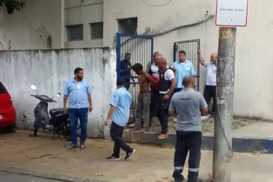 Homem em situação de rua invade Hospital Albert Schweitzer para fugir de agressões