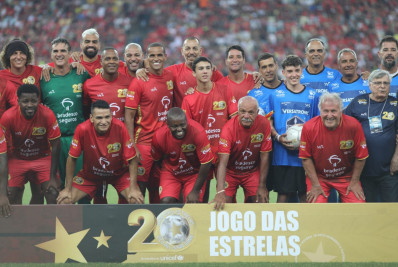 Veja as fotos da 20ª edição do Jogo das Estrelas no Maracanã