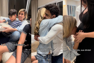 Wanessa Camargo celebra convite para ser madrinha da irmã caçula, Clara