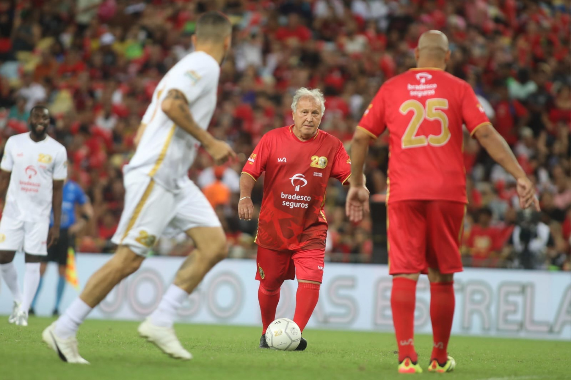 Jogo das Estrelas no Maracanã - Pedro Teixeira/ Agência O Dia